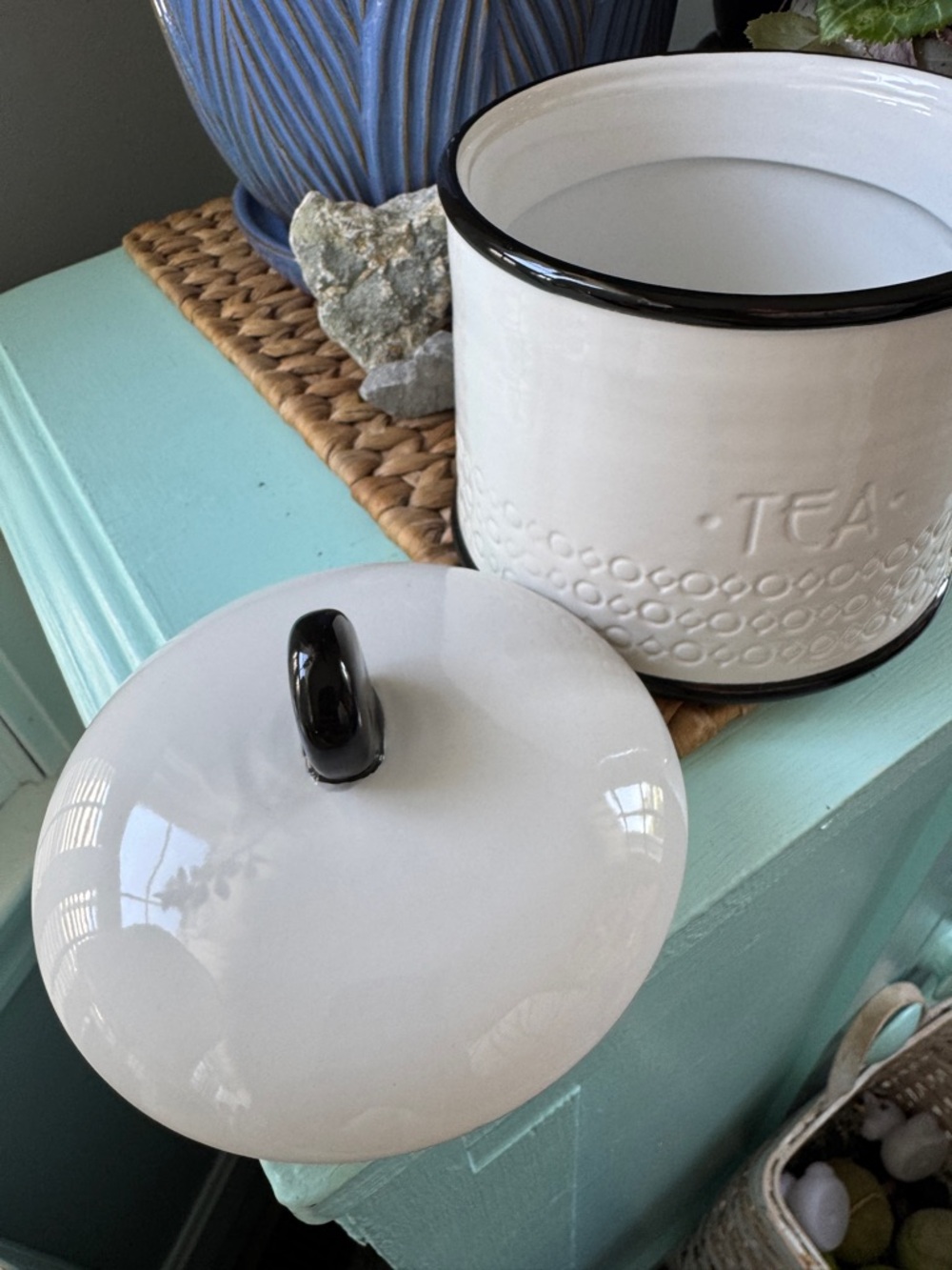Ceramic Tea Canister - Picture 7 of 13